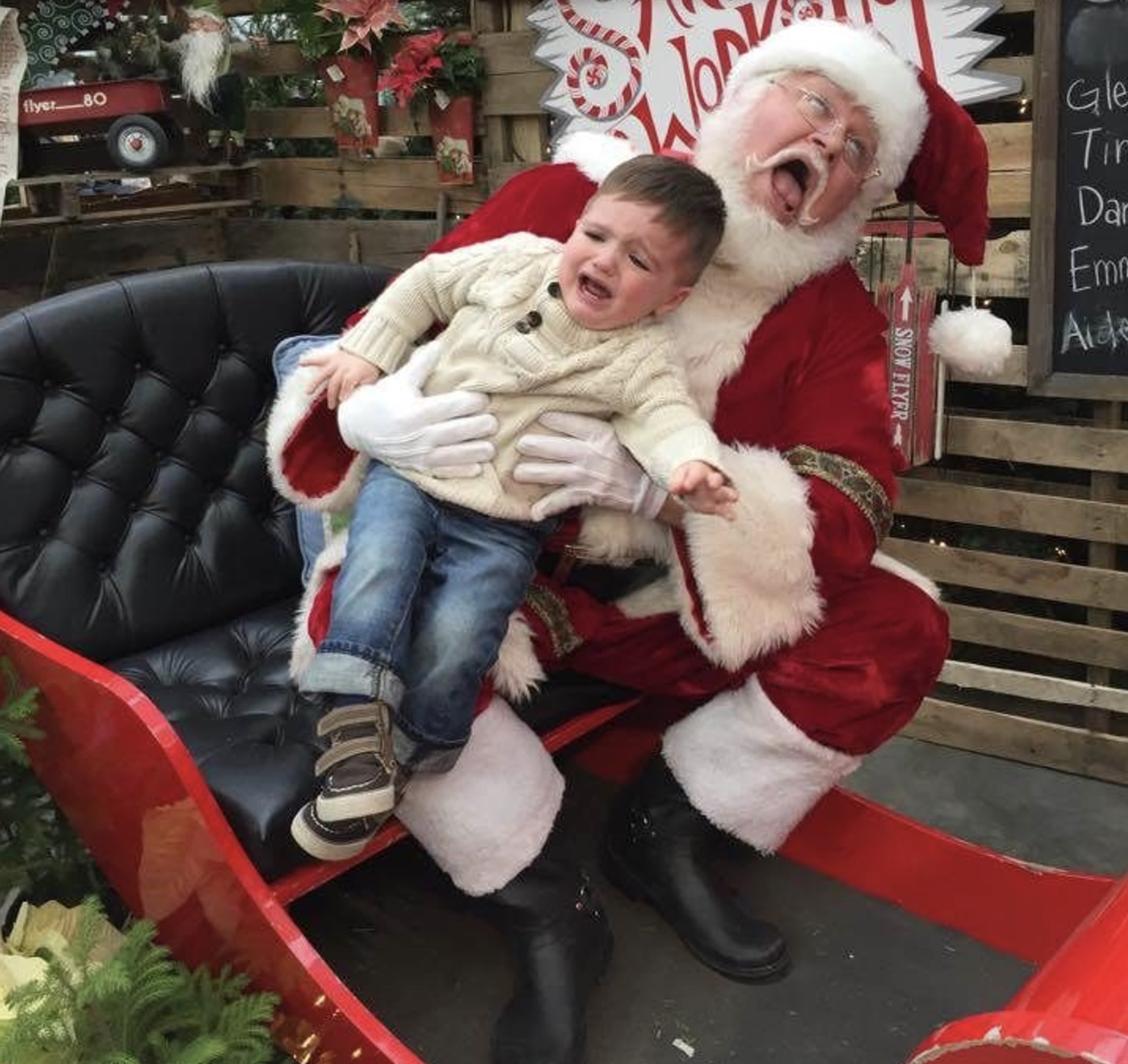 50 Santas Whose Laps No One Should Sit On